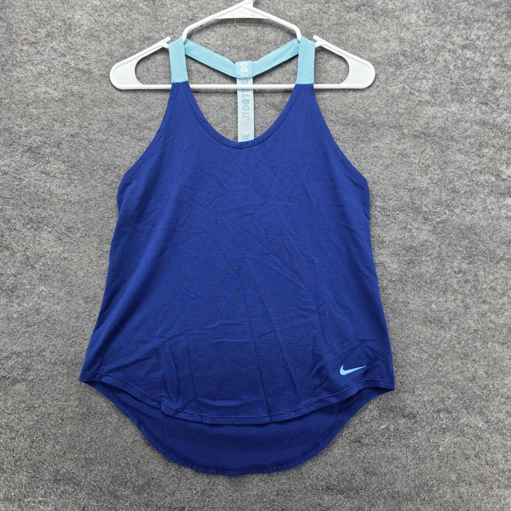 Nike Dri-FIT Tank Top Womens XS Racerback Just Do It Athletic Gym 648571-455